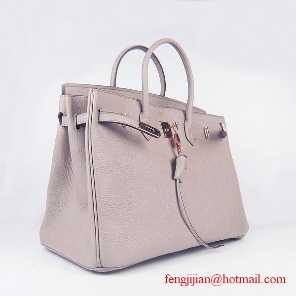 Hermes Birkin 40cm Togo Bag Grey 6099